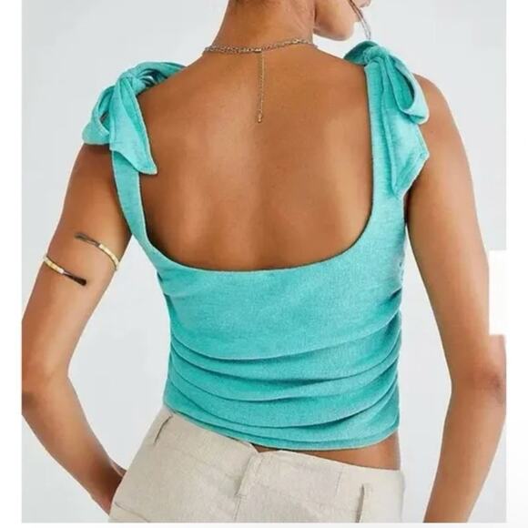 Free People Boulevard Tie-Strap Tank Top - Picture 4 of 11